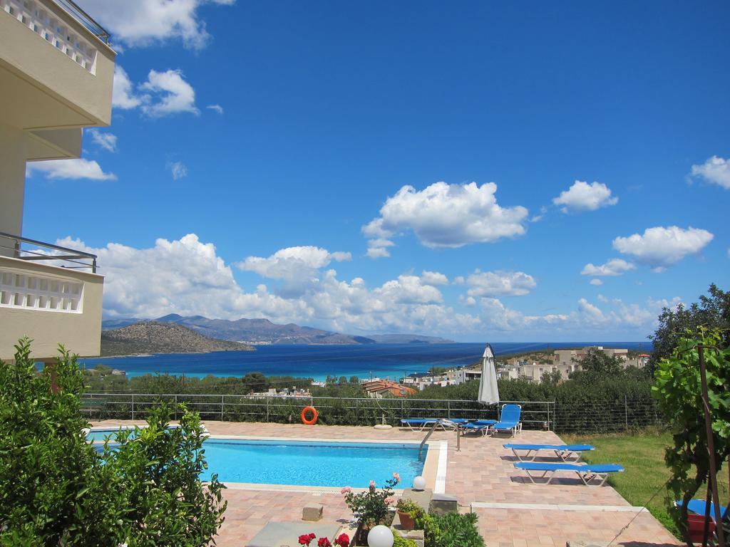 Stelios Apartments Istron Esterno foto